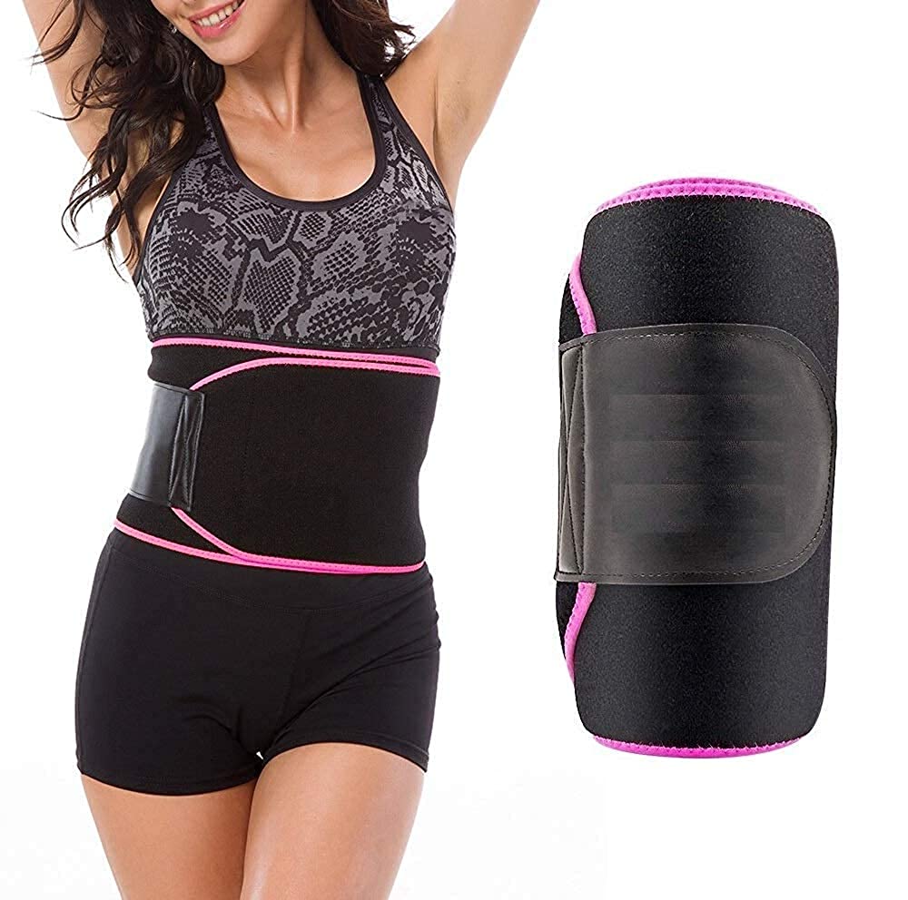 Waist Trainer Sweat Belt for Men Women Lower Belly Fat Tummy